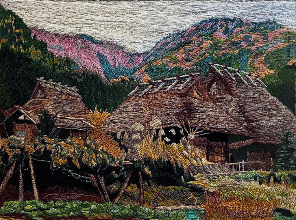 Miyama - Japan
needlework on canvas