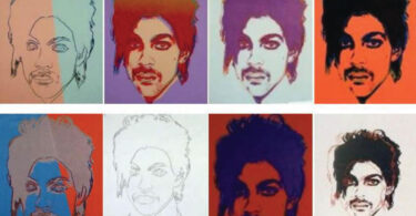 Andy Warhol created 16 works based on Lynn Goldsmith’s photograph-14 silkscreen prints and two pencil drawings. The works are collectively known as the Prince Series.